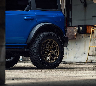 Фото дисков Vossen HF6-4 на Ford Bronco