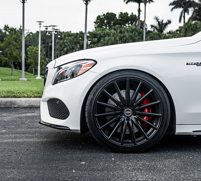 Фото дисков Vossen VFS-2 на Mercedes-Benz C-Class (W205)