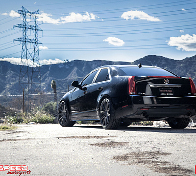 Фото дисков Vossen CV4 на Cadillac CTS II