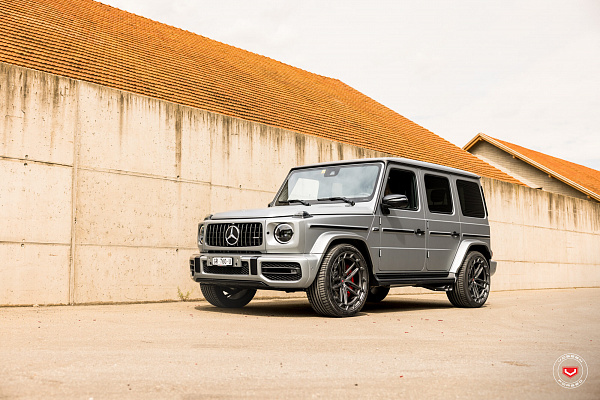Фото дисков Vossen LC3-03T Сатиновый графит на Mercedes-Benz G-Class III