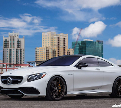 Фото дисков HRE P201 на Mercedes-Benz S-Class (W222, C217)