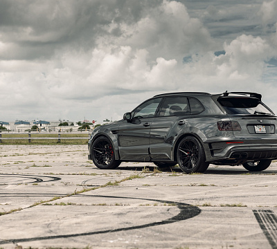 Фото дисков Vossen EVO-5 на Bentley Bentayga