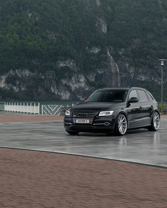 Фото дисков CVT Серебро на Audi Q5 (8R)