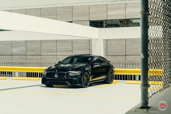 Фото дисков Vossen EVO-2 Черный глянец на Mercedes-Benz AMG GT I