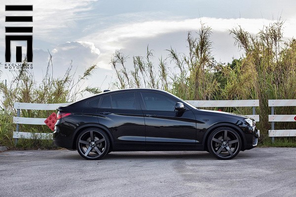 Фото дисков Vossen CV3 Глянцевый графит на BMW X4 (F26)