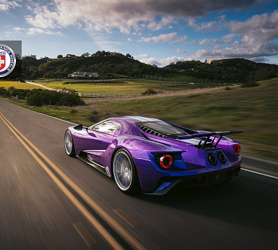 Фото дисков HRE P104SC на Ford GT II
