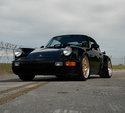 Фото дисков HRE 540 на Porsche 911 III