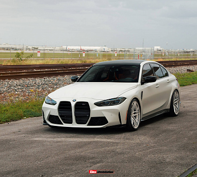 Фото дисков HRE S107SC на BMW 3/M3 (G2x/G80)