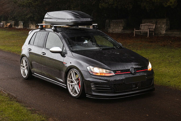 Фото дисков Bola B11 Сатиновый лак на Volkswagen Golf VII