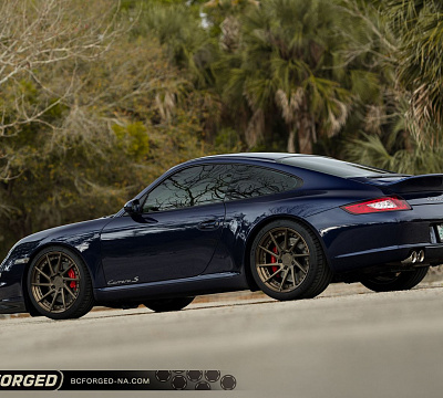 Фото дисков BC Forged HCA210 на Porsche 911 VI