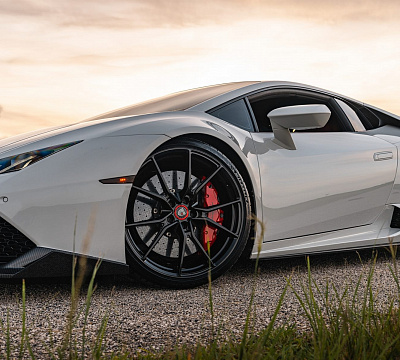 Фото дисков Anrky AN12 на Lamborghini Huracan