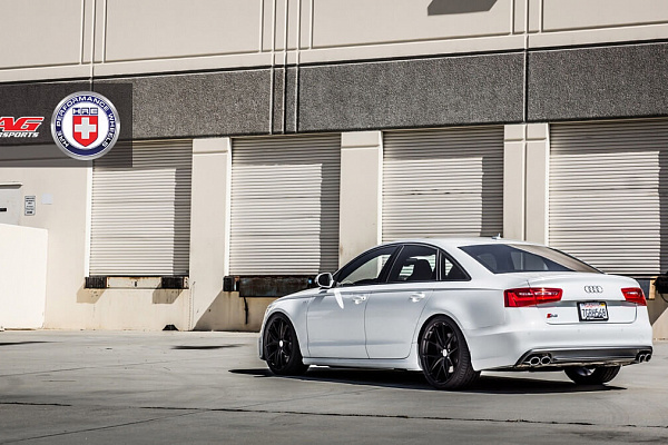 Фото дисков HRE P101 Черный сатин на Audi A/RS 6 (C7)