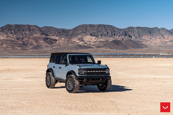 Фото дисков Vossen HF6-3 Матовый графит на Ford Bronco