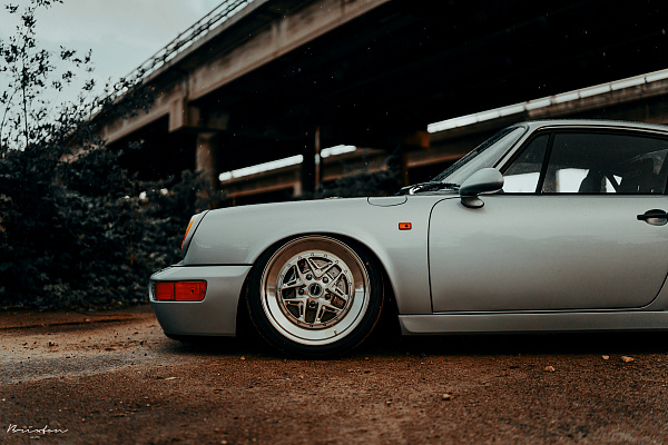 Фото дисков Brixton Forged BF01 Глянцевый тонированный лак на Porsche 911 III