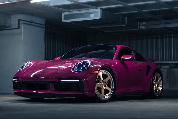 Фото дисков Strasse Wheels S5 Track Глянцевая бронза на Porsche 911 VIII