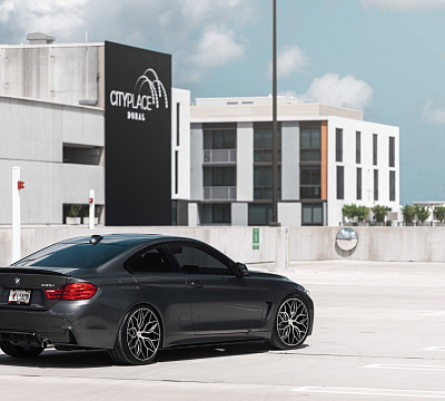 Фото дисков Vossen HF-2 на BMW 4/M4 (F32/F82)