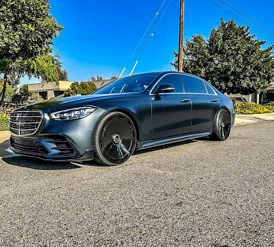 Фото дисков Giovanna Amur на Mercedes-Benz S-Class (W223)