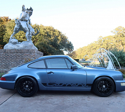 Фото дисков HRE 300M на Porsche 911 III