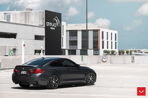 Фото дисков Vossen HF-2 Алмазная проточка на BMW 4/M4 (F32/F82)
