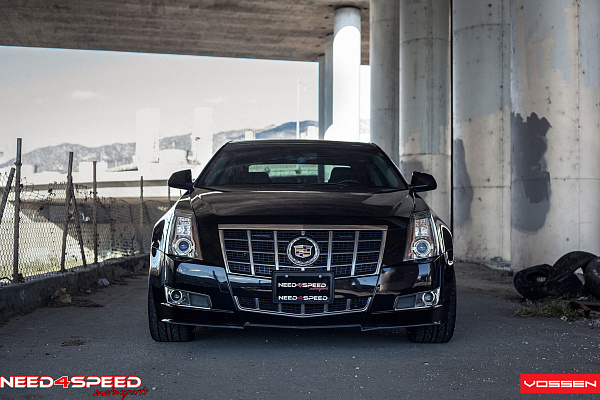 Фото дисков Vossen CV4 Сатиновый графит на Cadillac CTS II