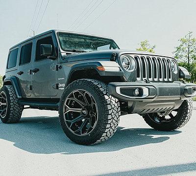 Фото дисков 4PLAY 4P80R на Jeep Wrangler IV (JL)