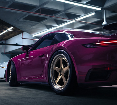 Фото дисков Strasse Wheels S5 Track на Porsche 911 VIII