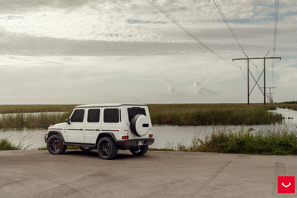 Фото дисков Vossen HFX-2 (5-Lug) Черный глянец на Mercedes-Benz G-Class III