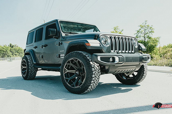 Фото дисков 4PLAY 4P80R  на Jeep Wrangler IV (JL)