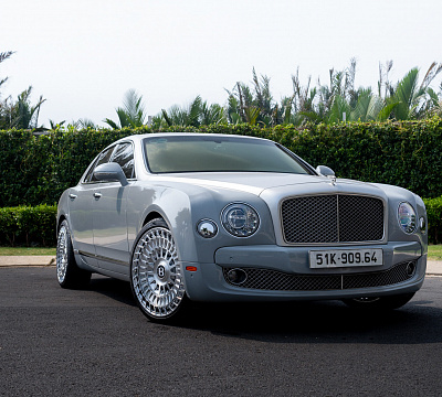 Фото дисков Vossen LC3-13T на Bentley Mulsanne II