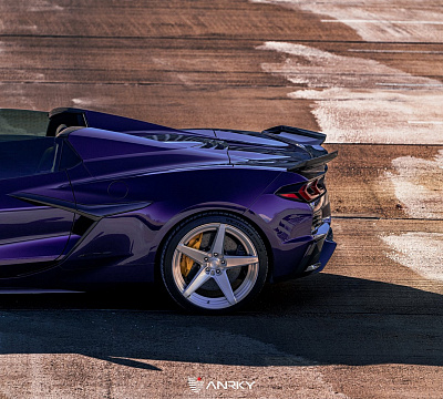 Фото дисков Anrky RS5.2 на Chevrolet Corvette C8