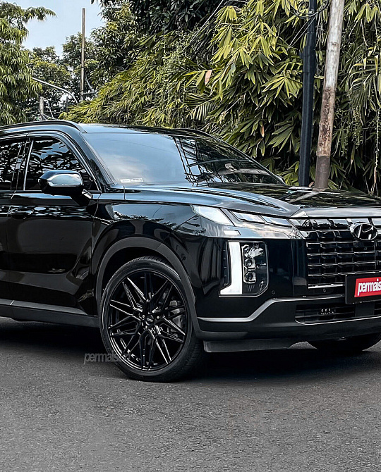 Фото дисков HF-7 Черный глянец на Hyundai Palisade I