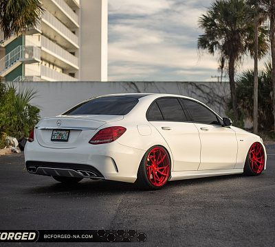 Фото дисков BC Forged HCA222 на Mercedes-Benz C-Class (W205)