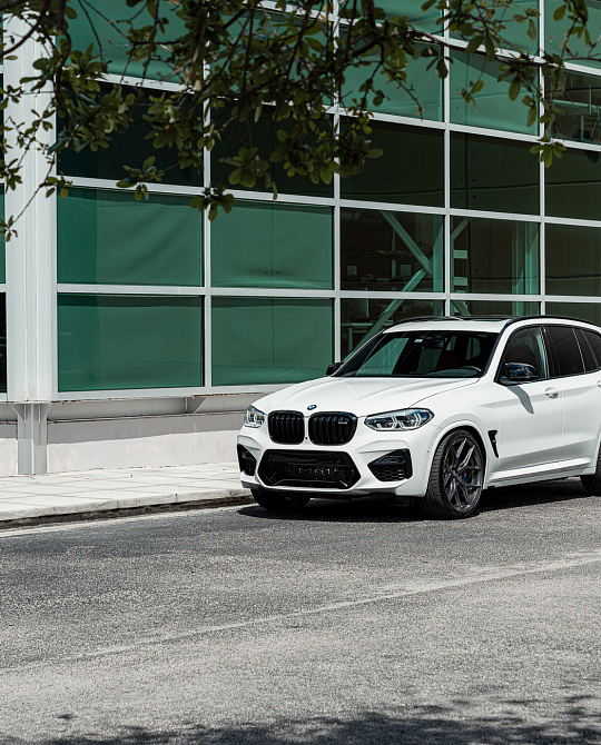 Фото дисков HF-5 Сатиновый графит на BMW X3/X3 M (G01/F97)