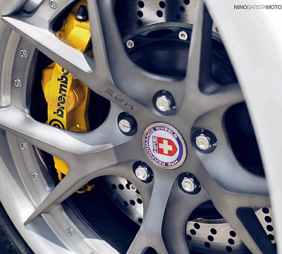 Фото дисков HRE S101 на Lexus GS IV