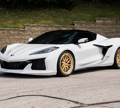Фото дисков HRE 520 на Chevrolet Corvette C8