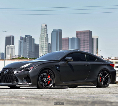 Фото дисков HRE FF04 на Lexus RC