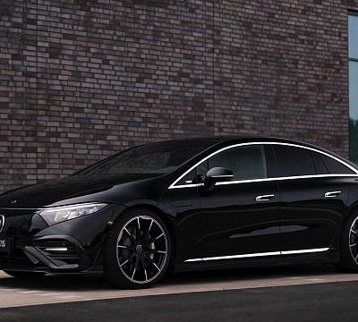 Фото дисков BRABUS Monoblock Z (Platinum Edition) на Mercedes-Benz EQS