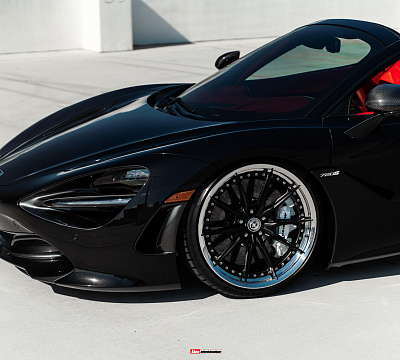 Фото дисков HRE S104SC на McLaren 720S