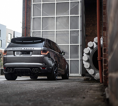 Фото дисков HRE FF10 на Land Rover Range Rover Sport II