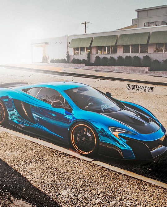 Фото дисков SV1 Deep Concave FS Другой цвет на McLaren 650S