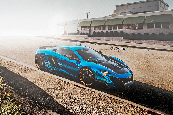 Фото дисков Strasse Wheels SV1 Deep Concave FS Другой цвет на McLaren 650S