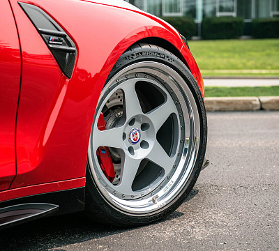 Фото дисков HRE 305 на BMW 3/M3 (G2x/G80)