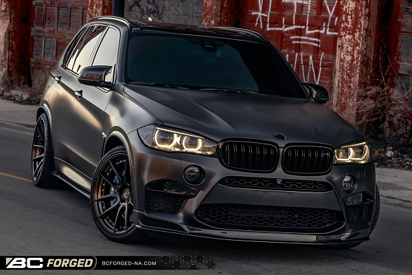 Фото дисков BC Forged HCA162 Черный матовый на BMW X5/X5 M (F15/F85)