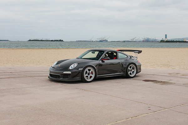 Фото дисков HRE 305 Серебро на Porsche 911 VI