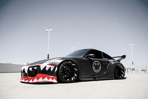 Фото дисков Savini SV63 Черный глянец на Porsche 911 I