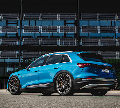 Фото дисков Vossen HF-2 на Audi E-tron
