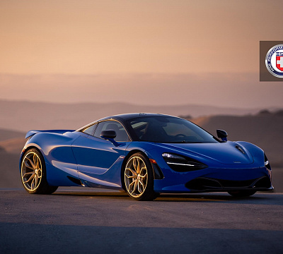 Фото дисков HRE P201 на McLaren 720S