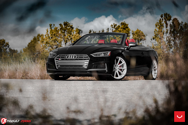 Фото дисков Vossen VFS-10 Серебро на Audi A/S/RS 5 (F5)