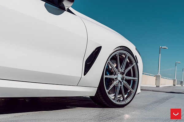 Фото дисков Vossen HF-3 Полированный лак на BMW 8/M8