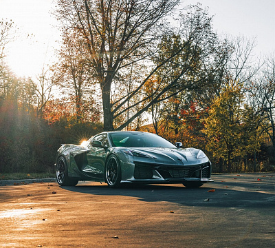 Фото дисков Anrky AN31 на Chevrolet Corvette C8